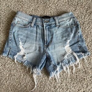 Distressed Kendall & Kylie Jean Shorts